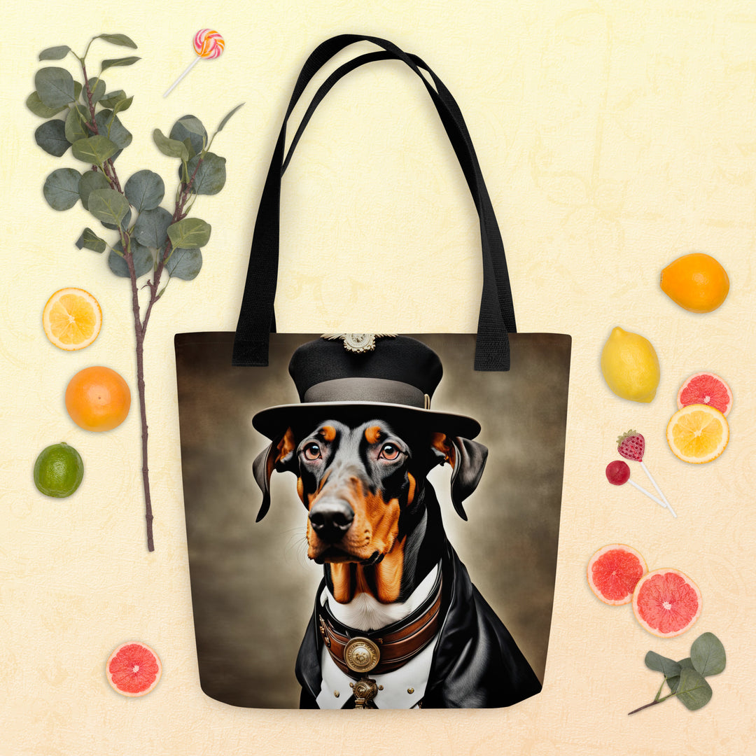 Tote bag-Doberman Pinscher V5