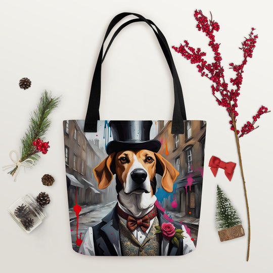 Tote bag-English Foxhound V3