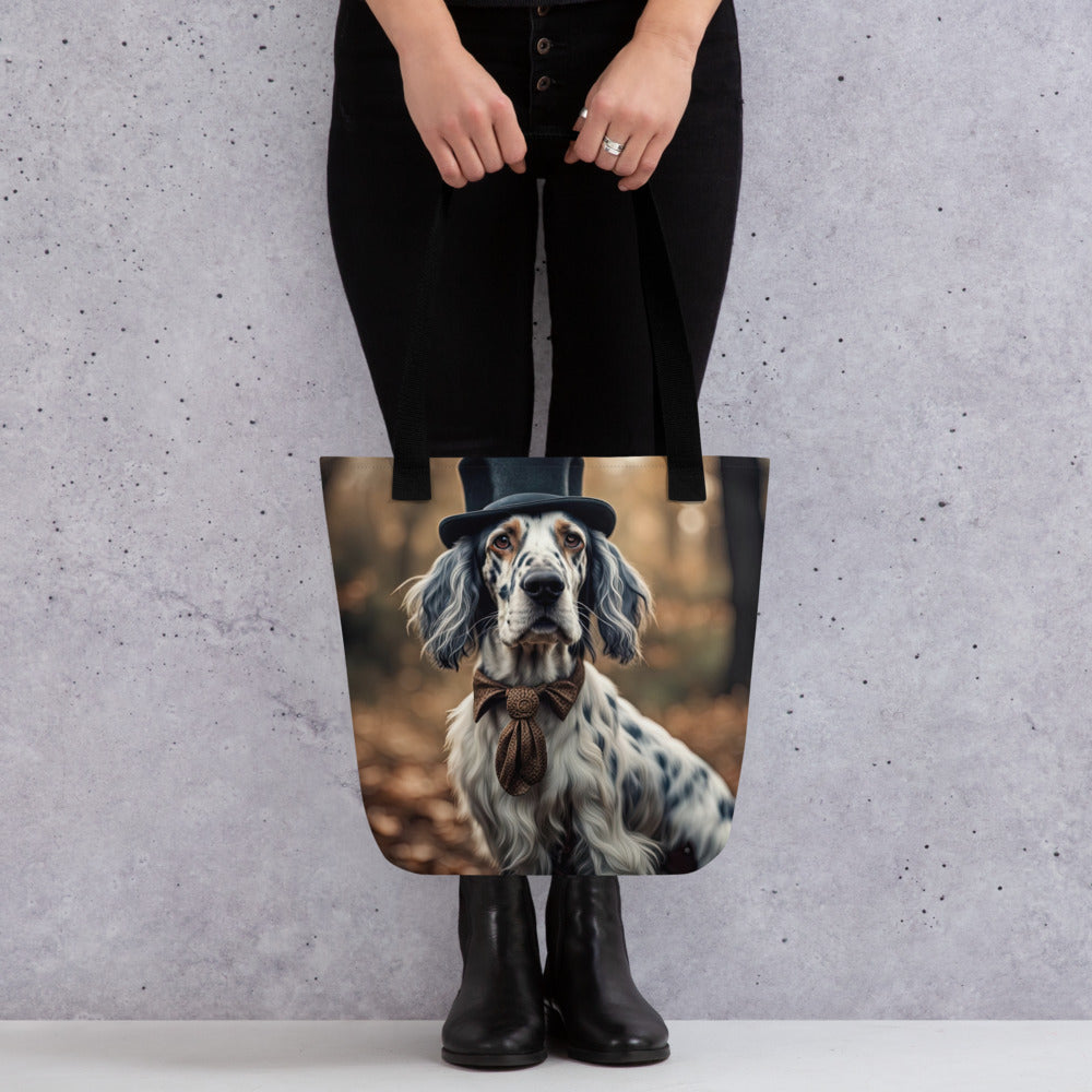 Tote bag-English Setter