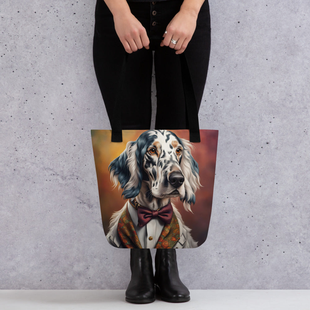 Tote bag-English Setter V3