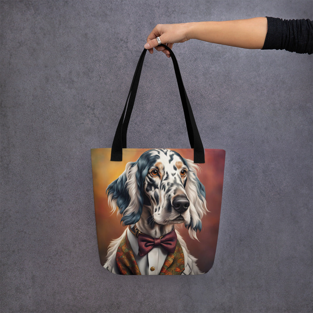 Tote bag-English Setter V3