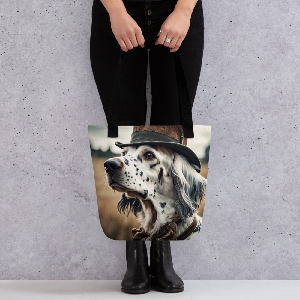 Tote bag-English Setter V4