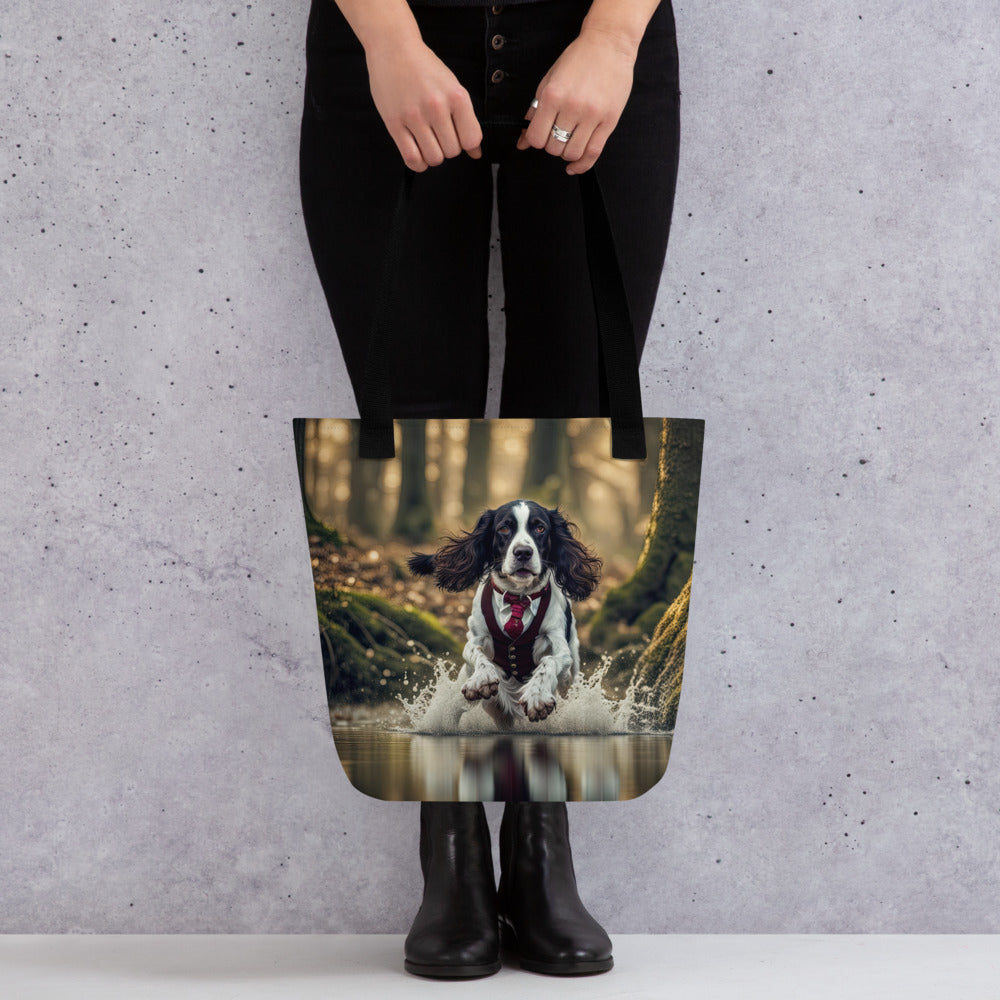 Tote bag-English Springer Spaniel V3