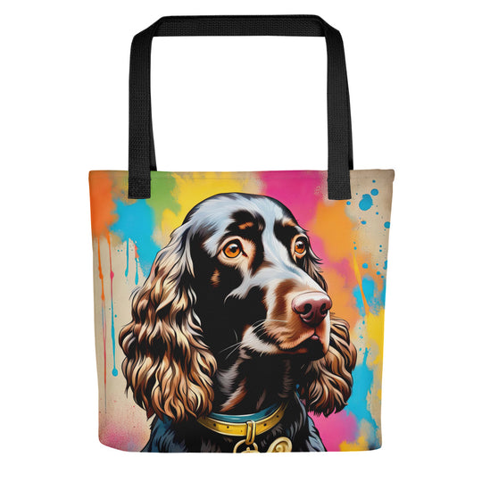 Tote bag-Field Spaniel