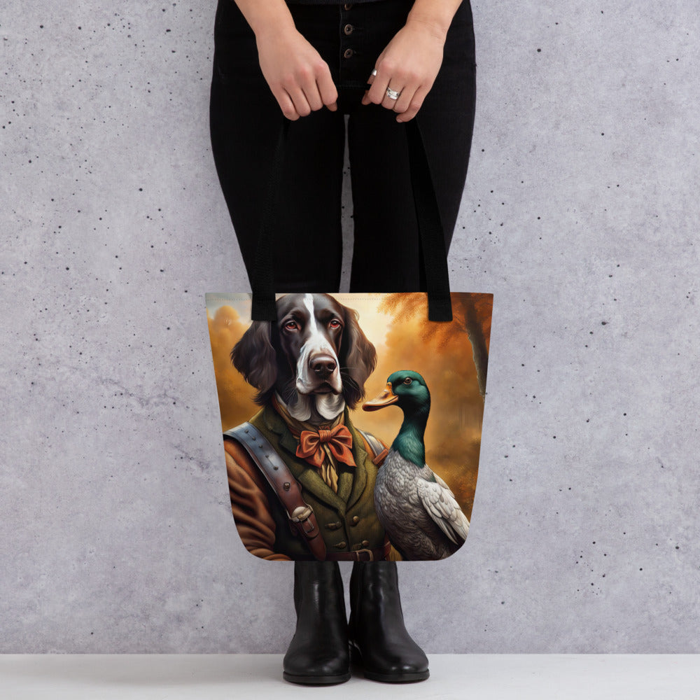 Tote bag-German Longhaired Pointer V3