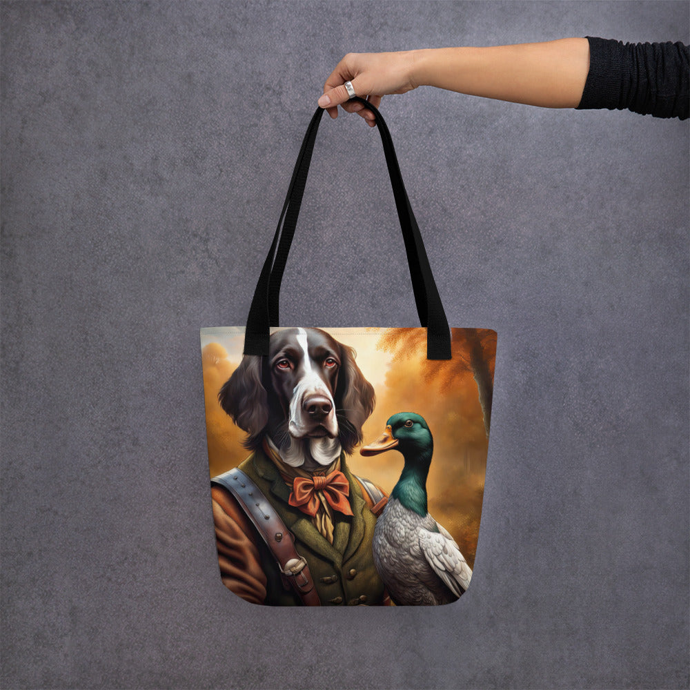 Tote bag-German Longhaired Pointer V3