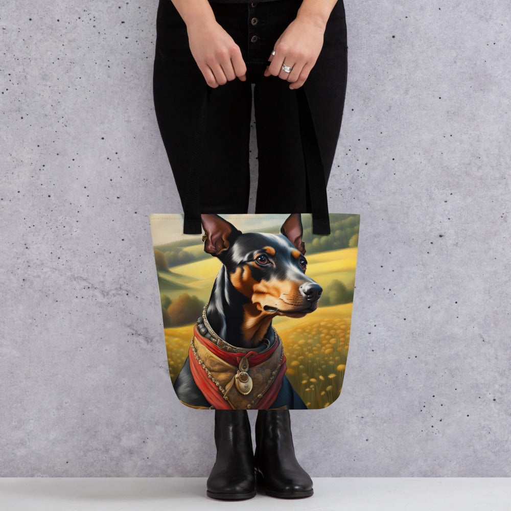 Tote bag-German Pinscher