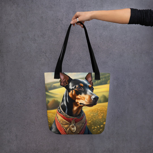 Tote bag-German Pinscher