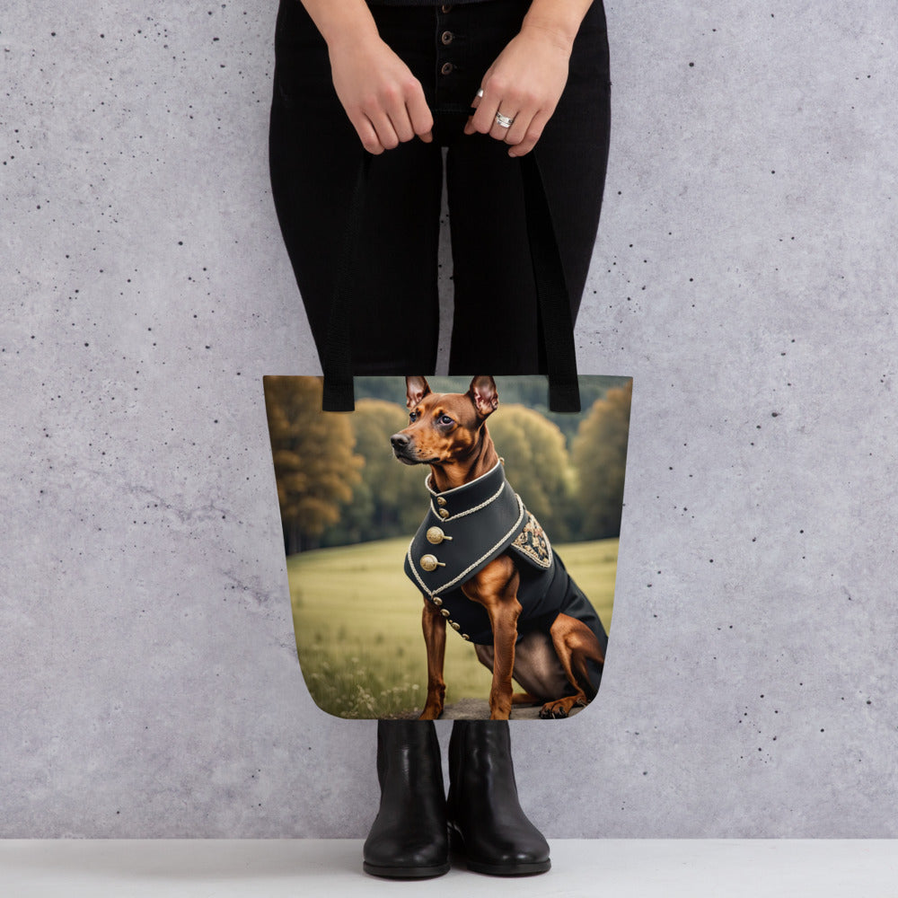 Tote bag-German Pinscher V2