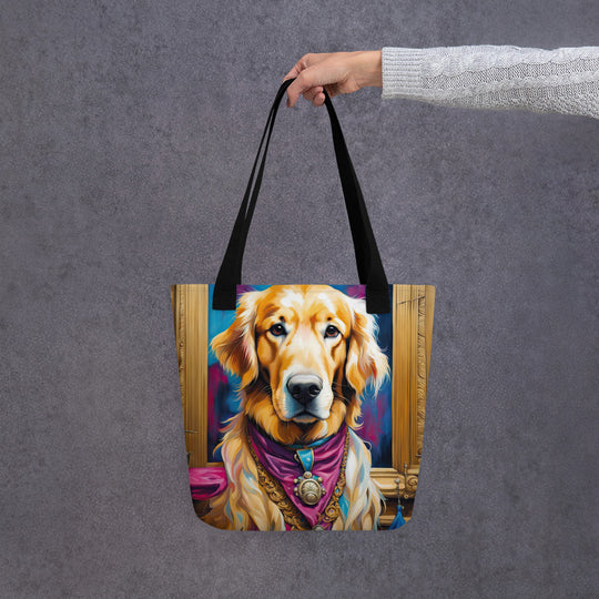 Tote bag-Golden Retriever V4