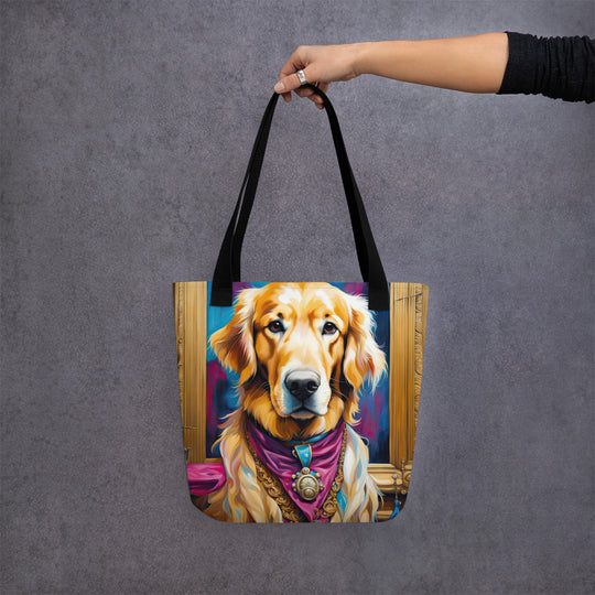 Tote bag-Golden Retriever V4