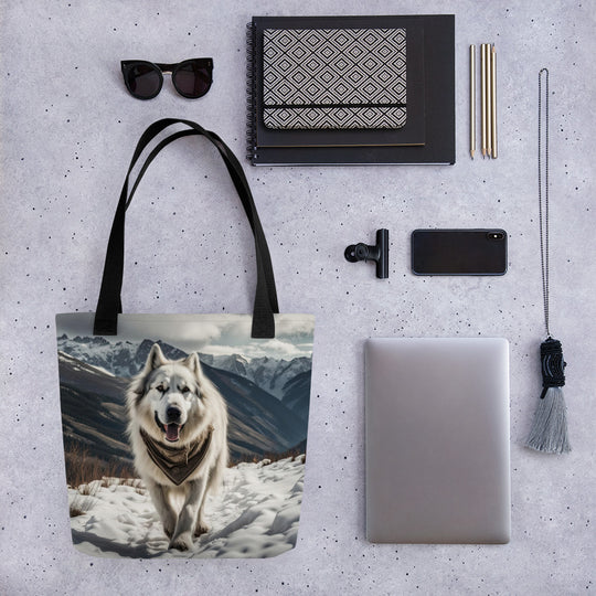 Tote bag-Great Pyrenees