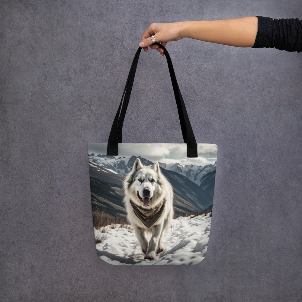 Tote bag-Great Pyrenees