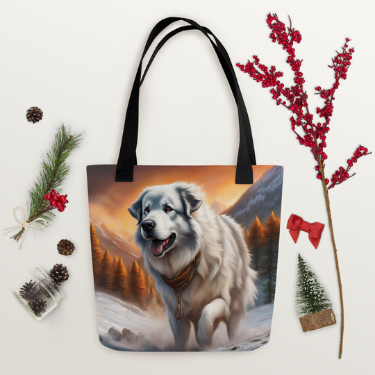 Tote bag-Great Pyrenees V2