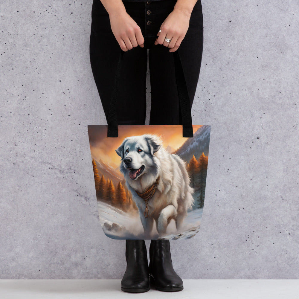 Tote bag-Great Pyrenees V2