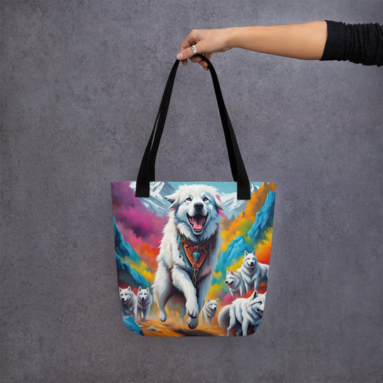 Tote bag-Great Pyrenees V4