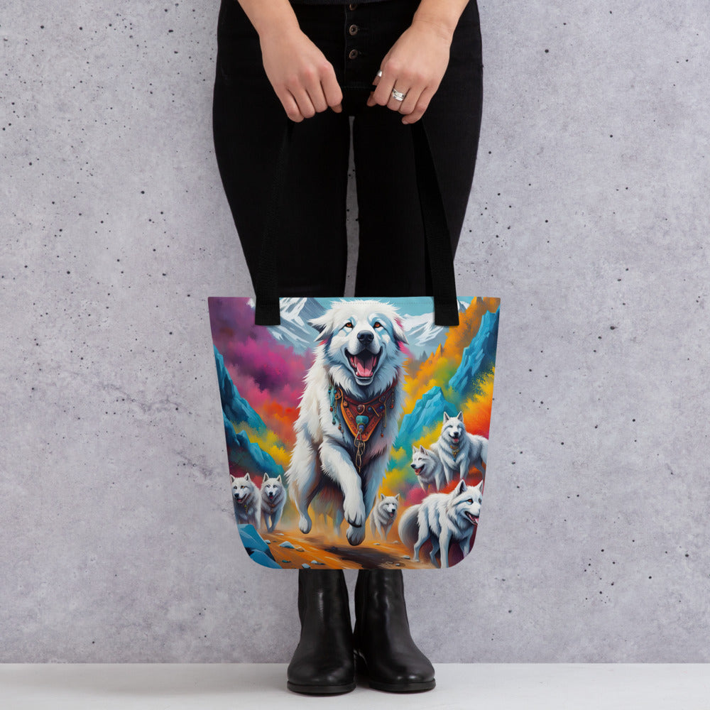 Tote bag-Great Pyrenees V4