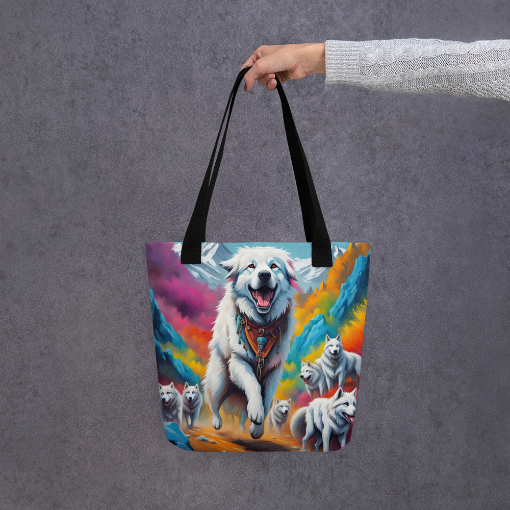 Tote bag-Great Pyrenees V4