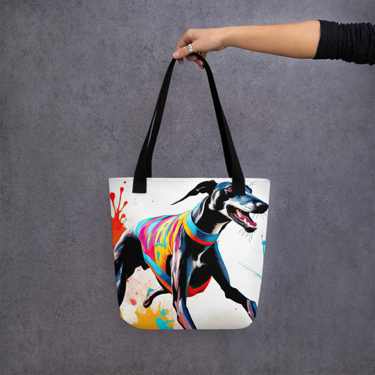 Tote bag-Greyhound V4