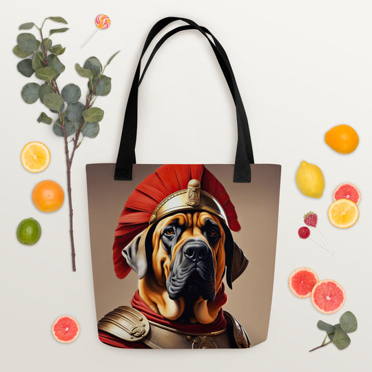 Tote bag-Mastiff of Bordeaux