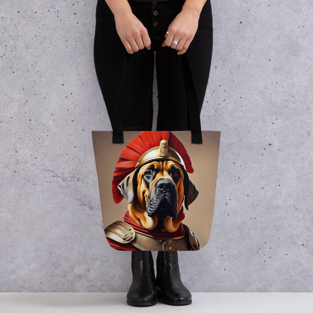 Tote bag-Mastiff of Bordeaux