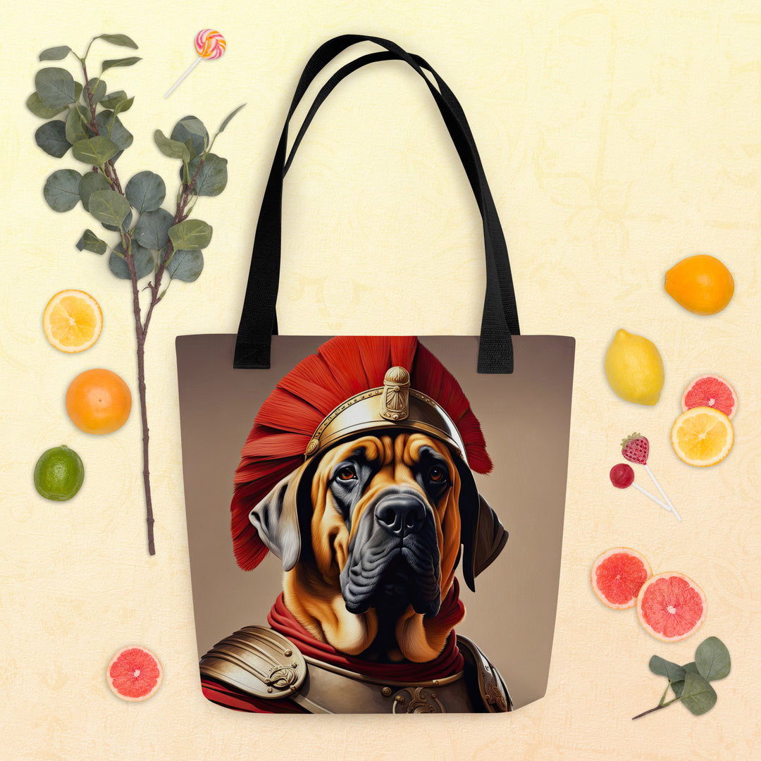 Tote bag-Mastiff of Bordeaux