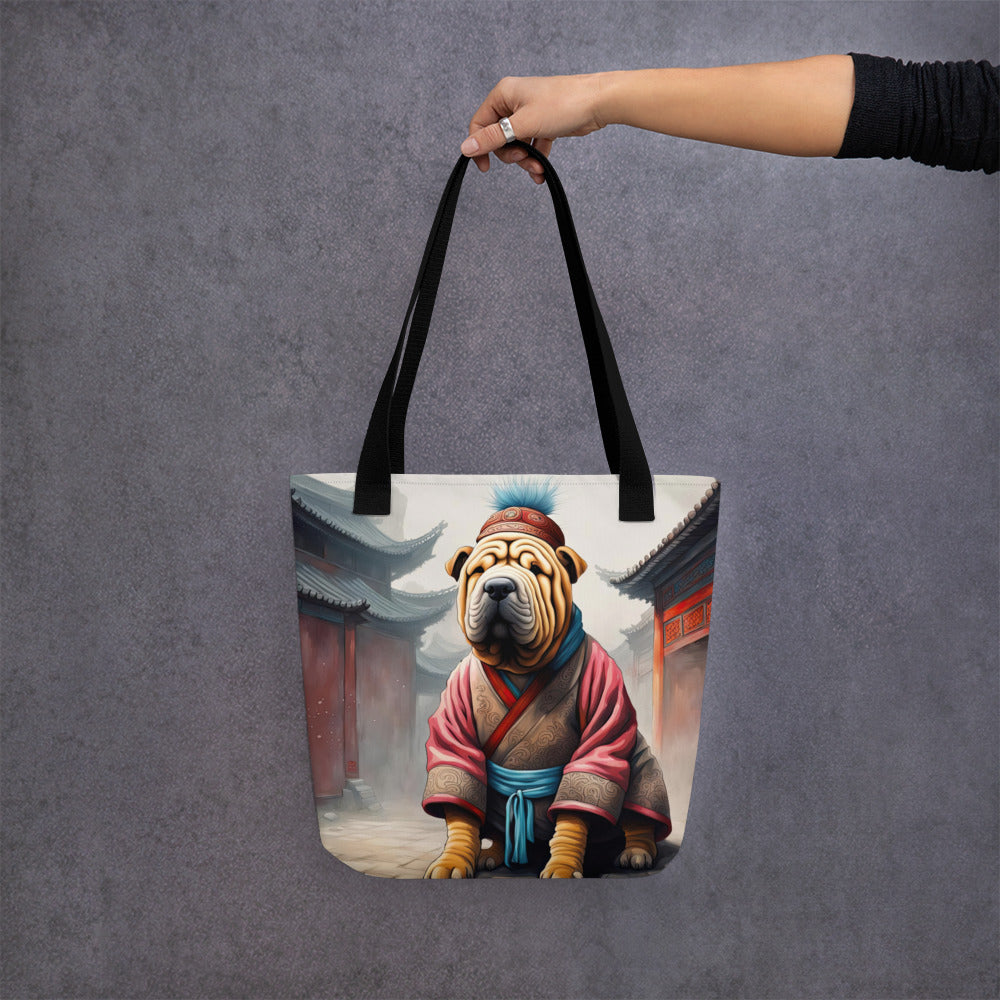 Tote bag-Shar-Pei V2