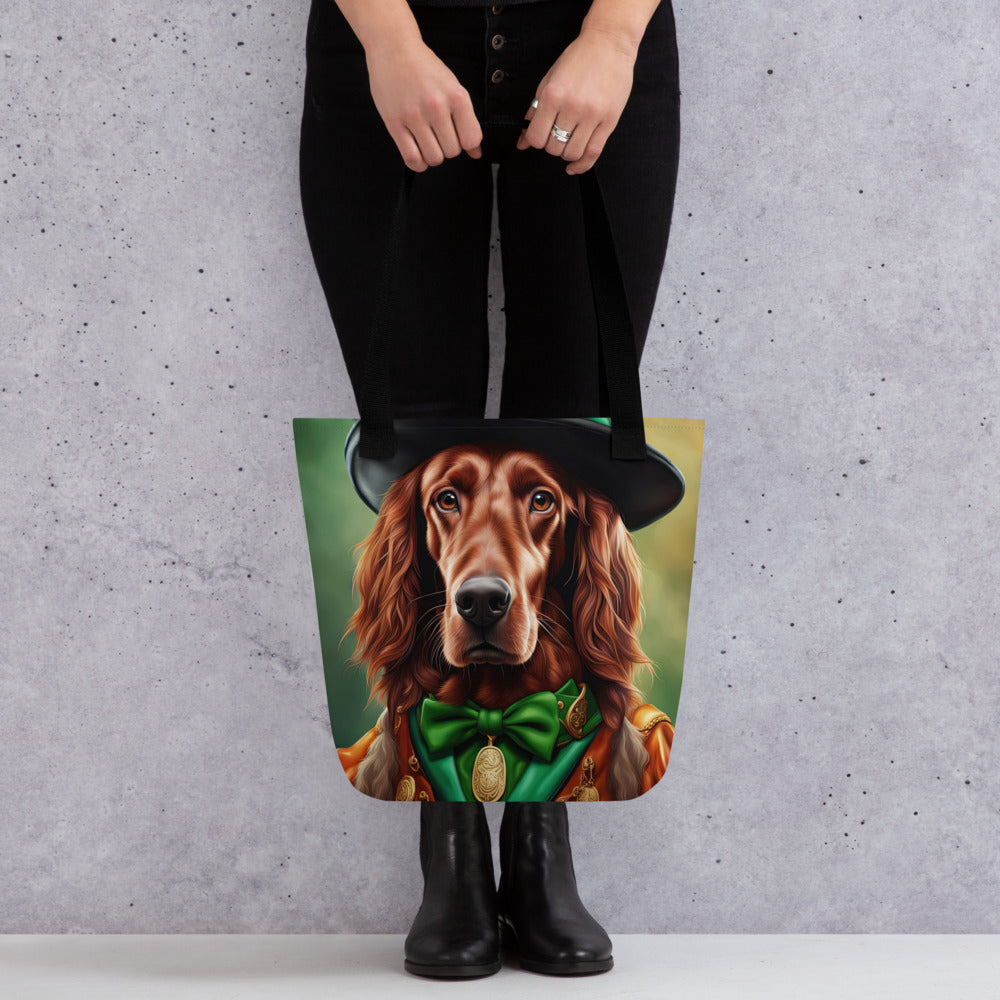 Tote bag-Irish Setter