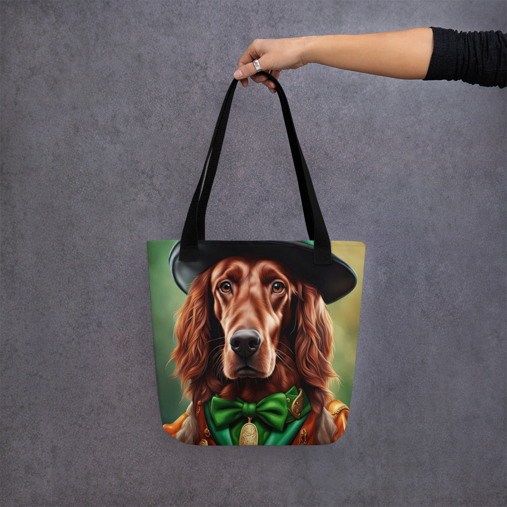 Tote bag-Irish Setter