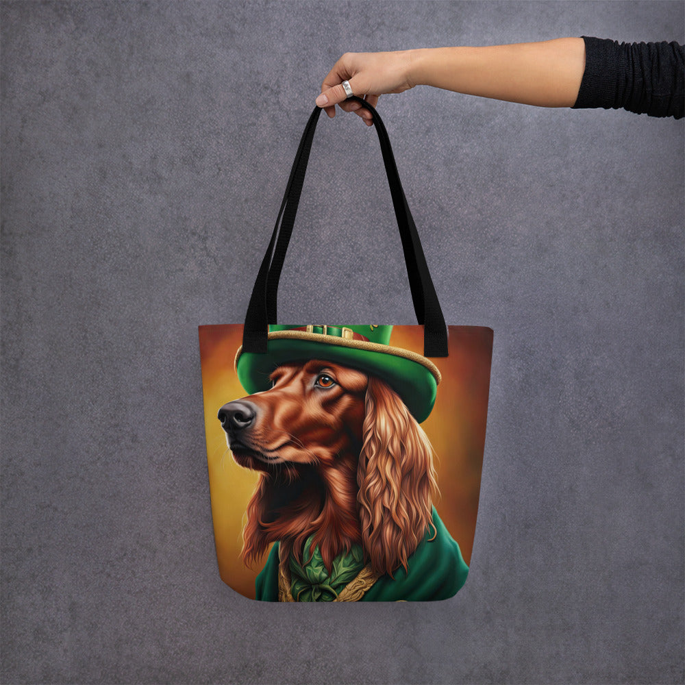 Tote bag-Irish Setter V2