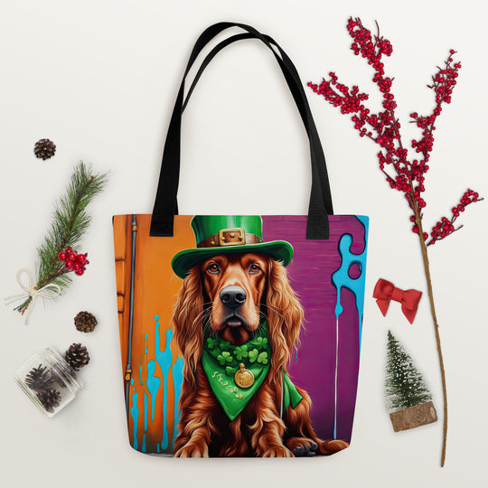 Tote bag-Irish Setter V3