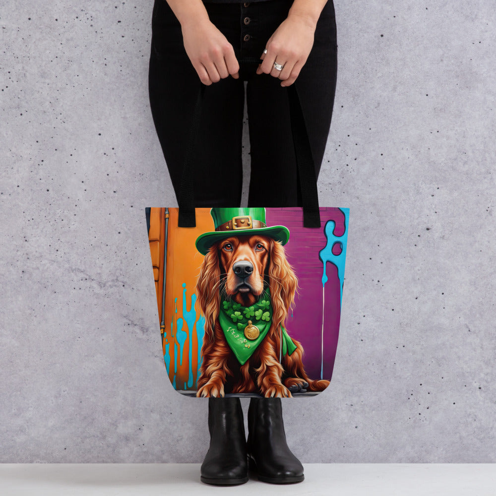 Tote bag-Irish Setter V3