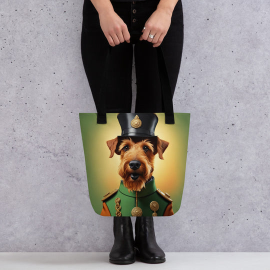 Tote bag-Irish Terrier