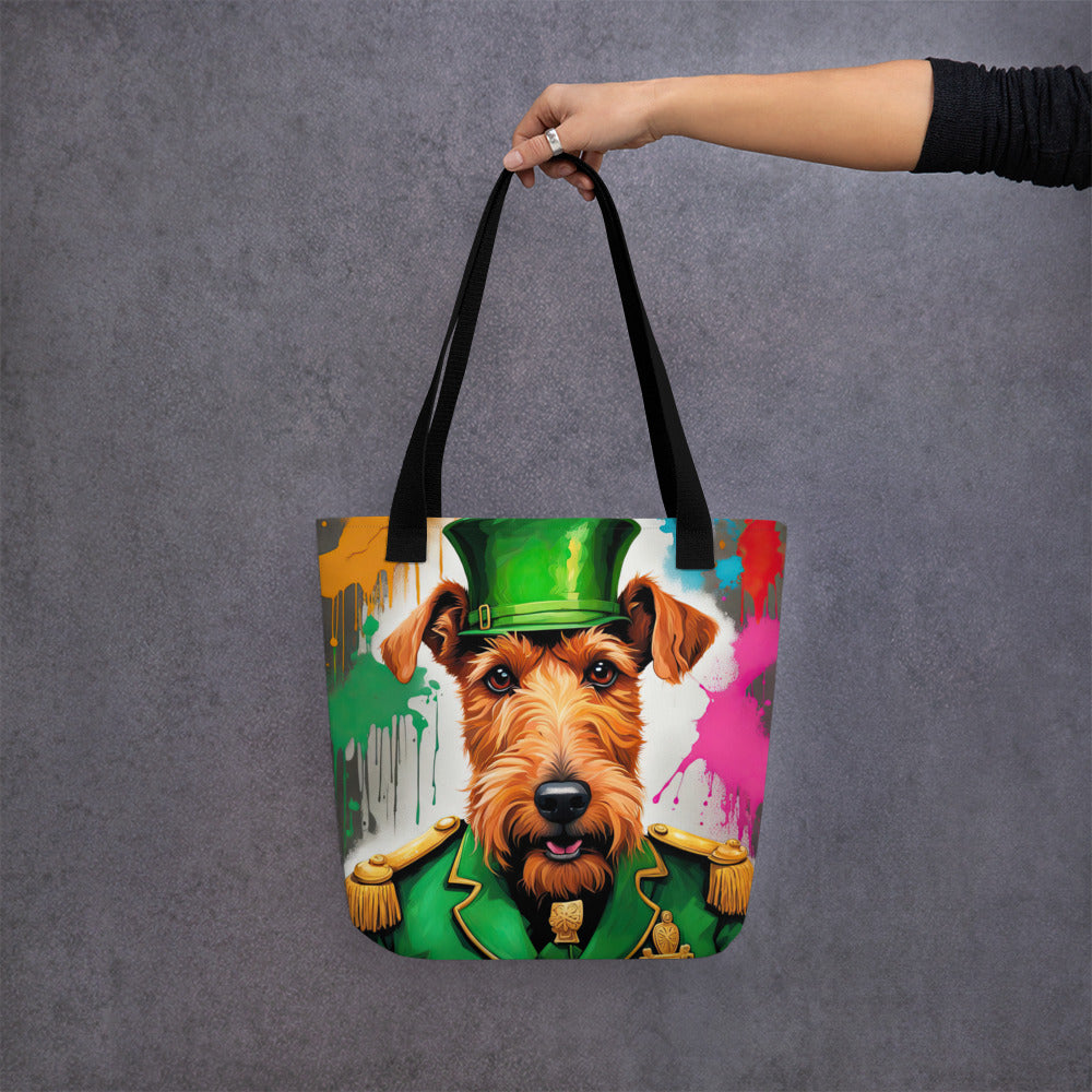 Tote bag-Irish Terrier V2