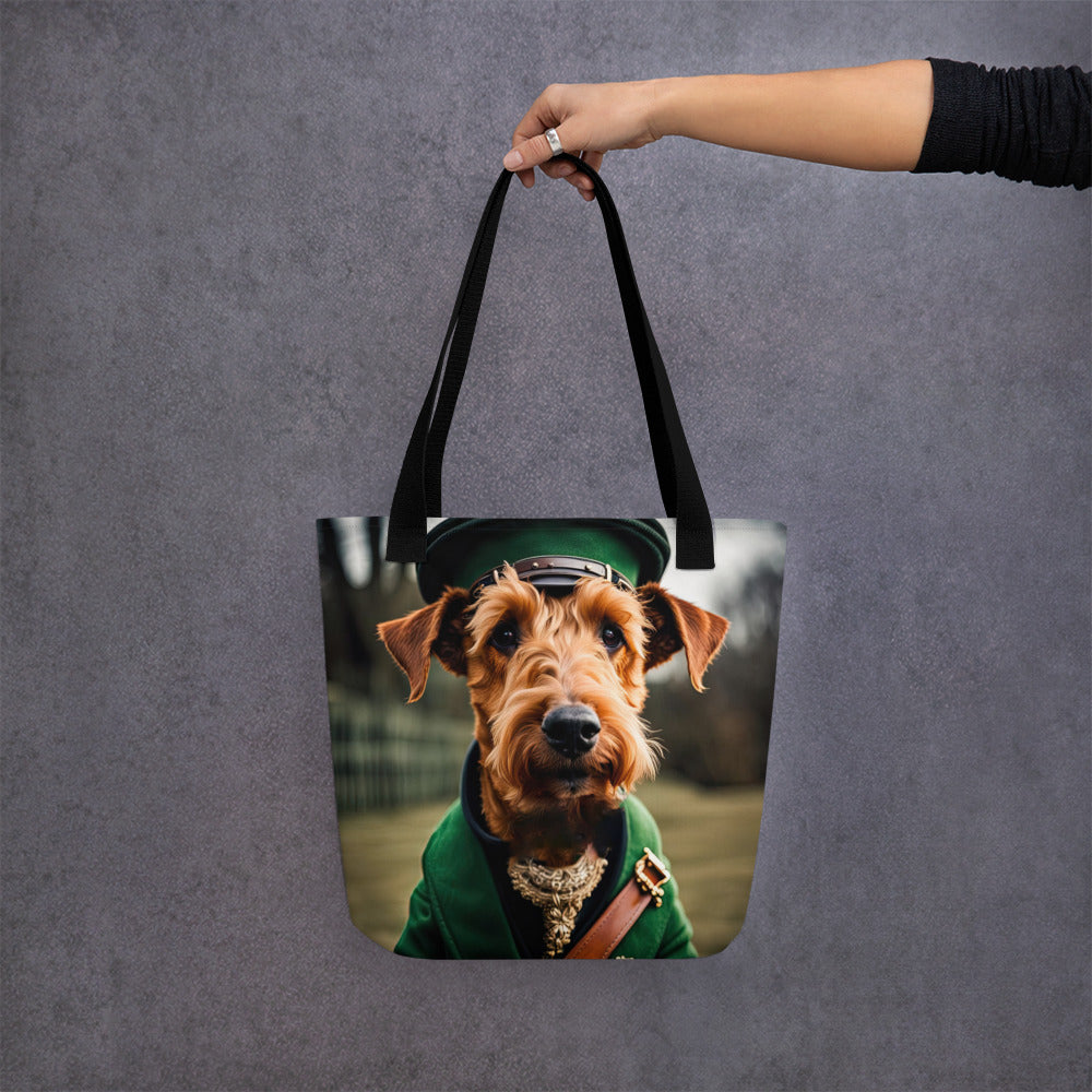 Tote bag-Irish Terrier V3