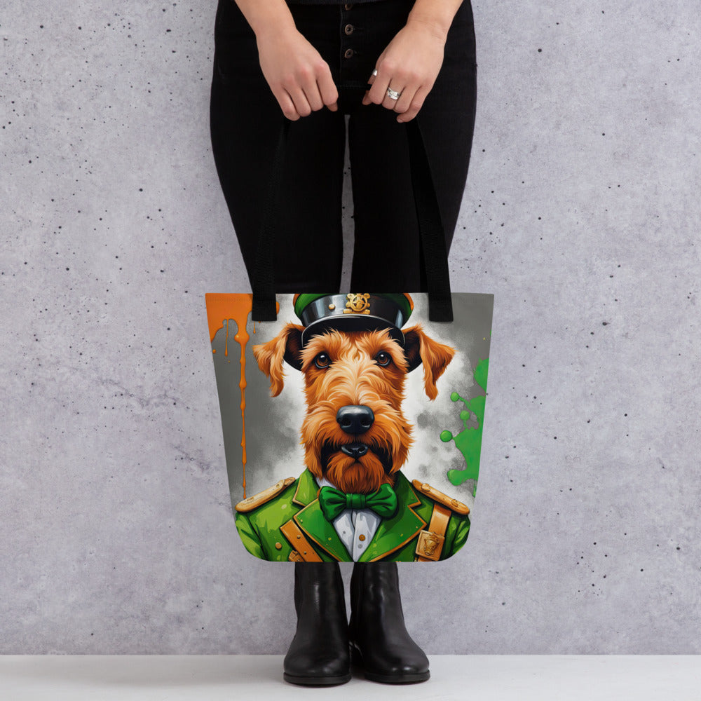 Tote bag-Irish Terrier V4