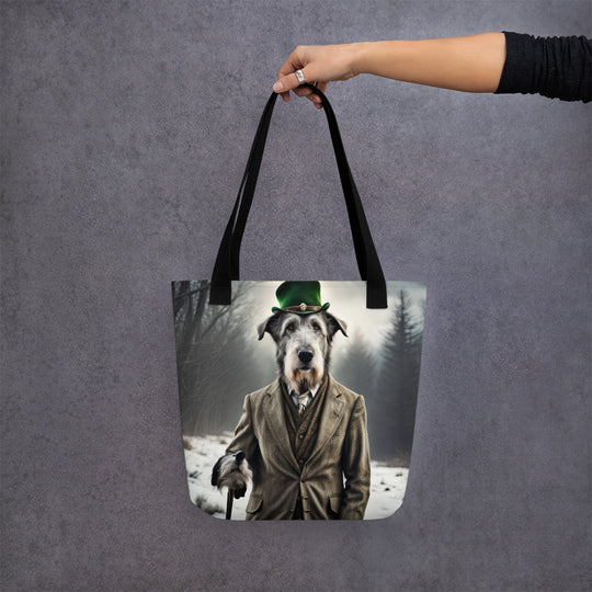 Tote bag-Irish Wolfhound V3