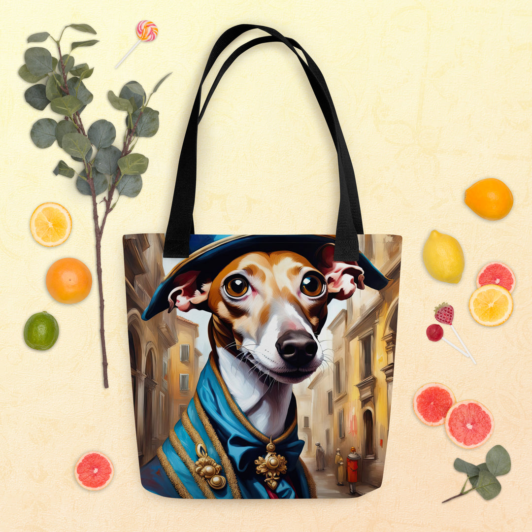 Tote bag-Italian Greyhound V3