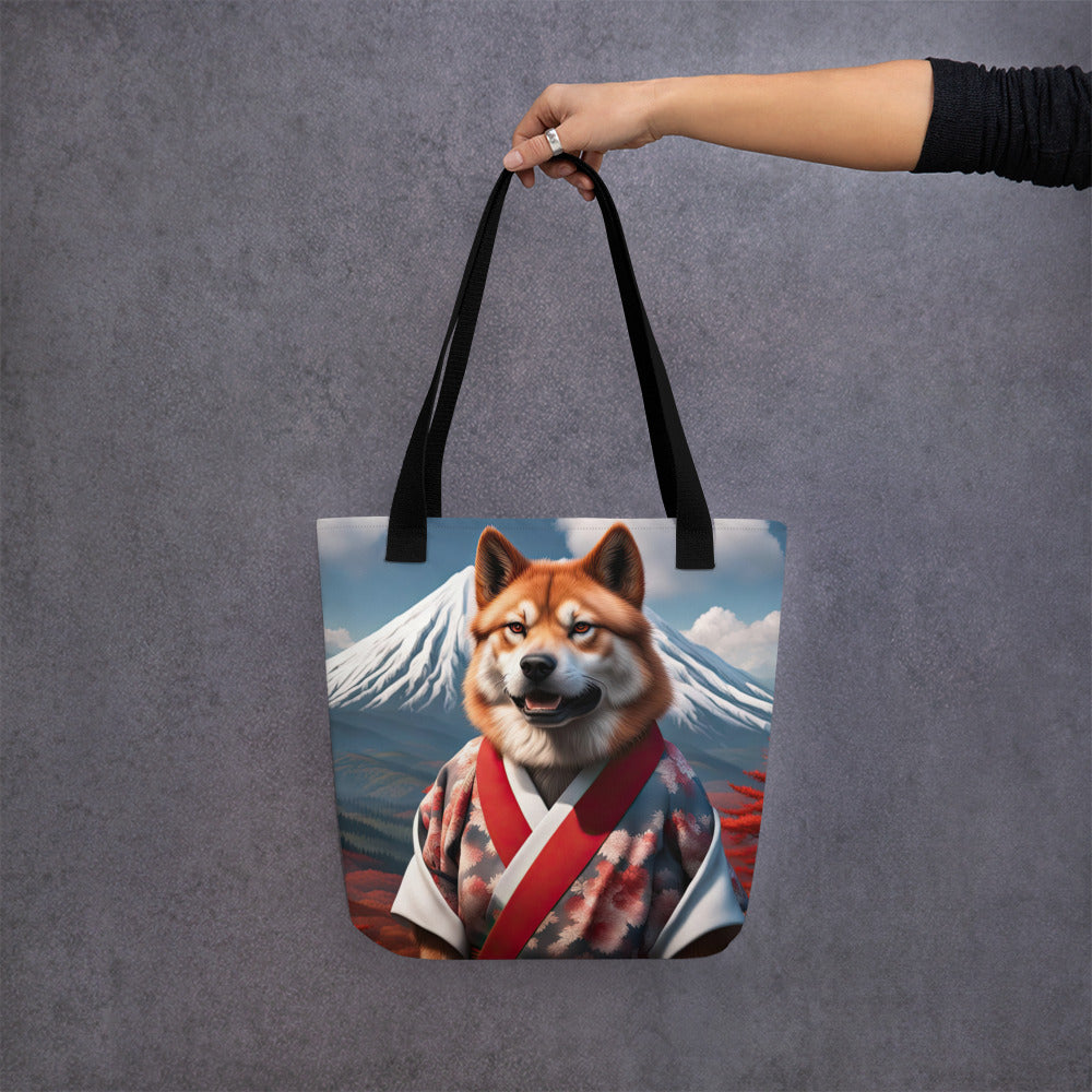 Tote bag-Japanese Akitainu