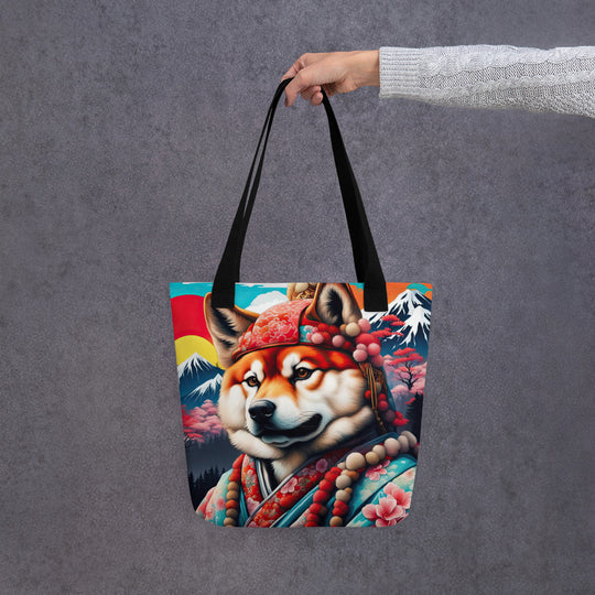 Tote bag-Japanese Akitainu V2