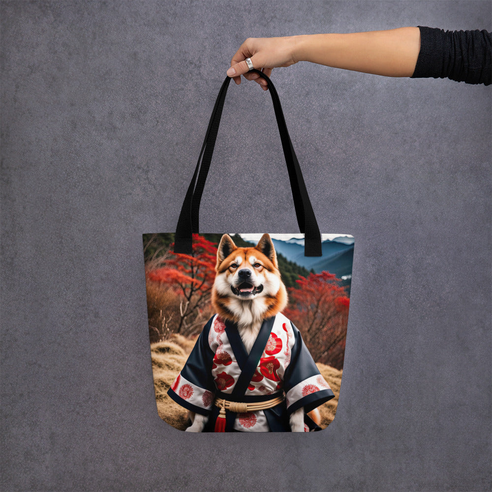 Tote bag-Japanese Akitainu V3