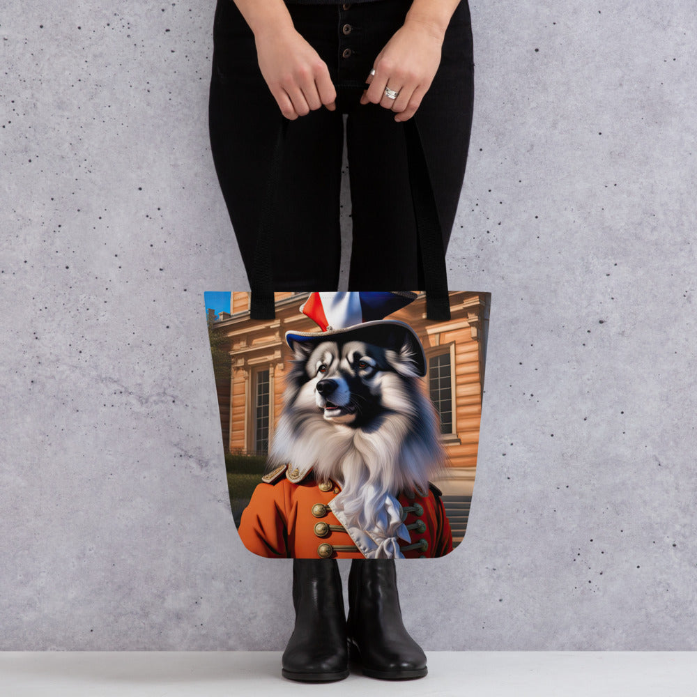 Tote bag-Keeshond