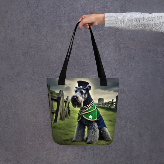 Tote bag-Kerry Blue Terrier