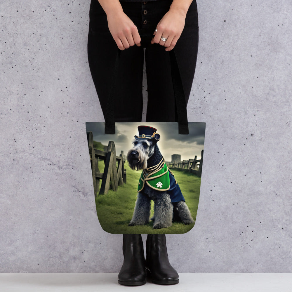 Tote bag-Kerry Blue Terrier