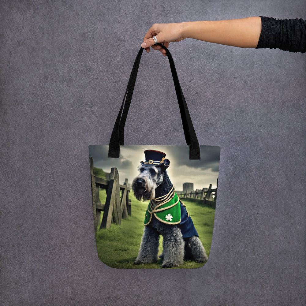 Tote bag-Kerry Blue Terrier