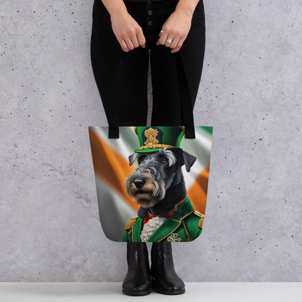 Tote bag-Kerry Blue Terrier V2