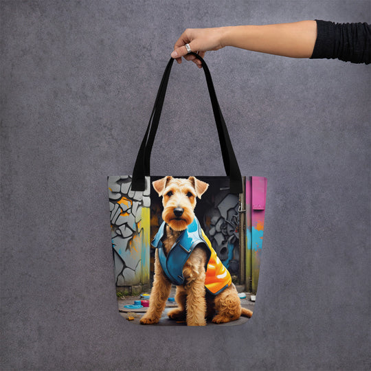 Tote bag-Lakeland Terrier