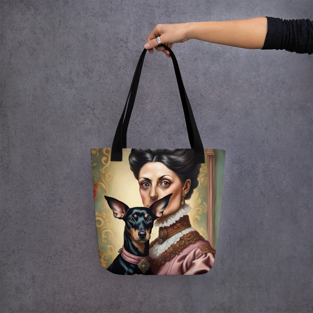 Tote bag-Toy Manchester Terrier