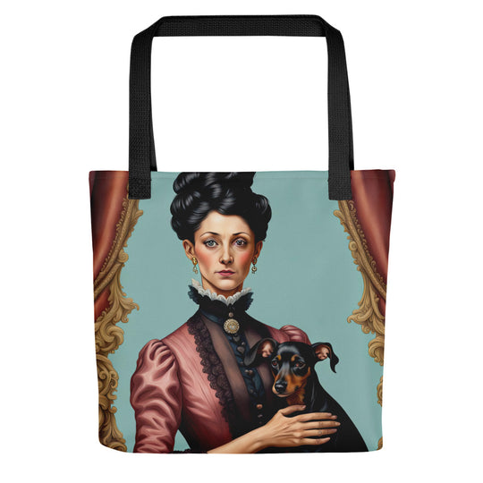 Tote bag-Toy Manchester Terrier V2