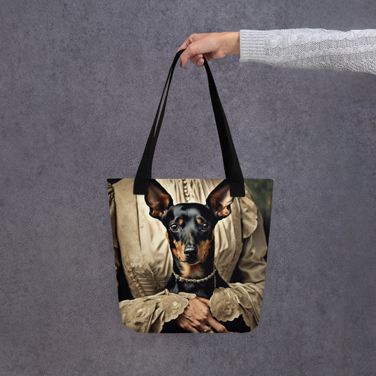 Tote bag-Toy Manchester Terrier V3